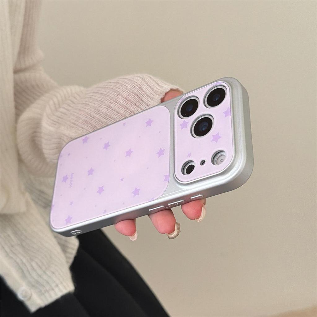Large Window Star Anti-Fall Phone Case for iPhone 14/13 Pro Max