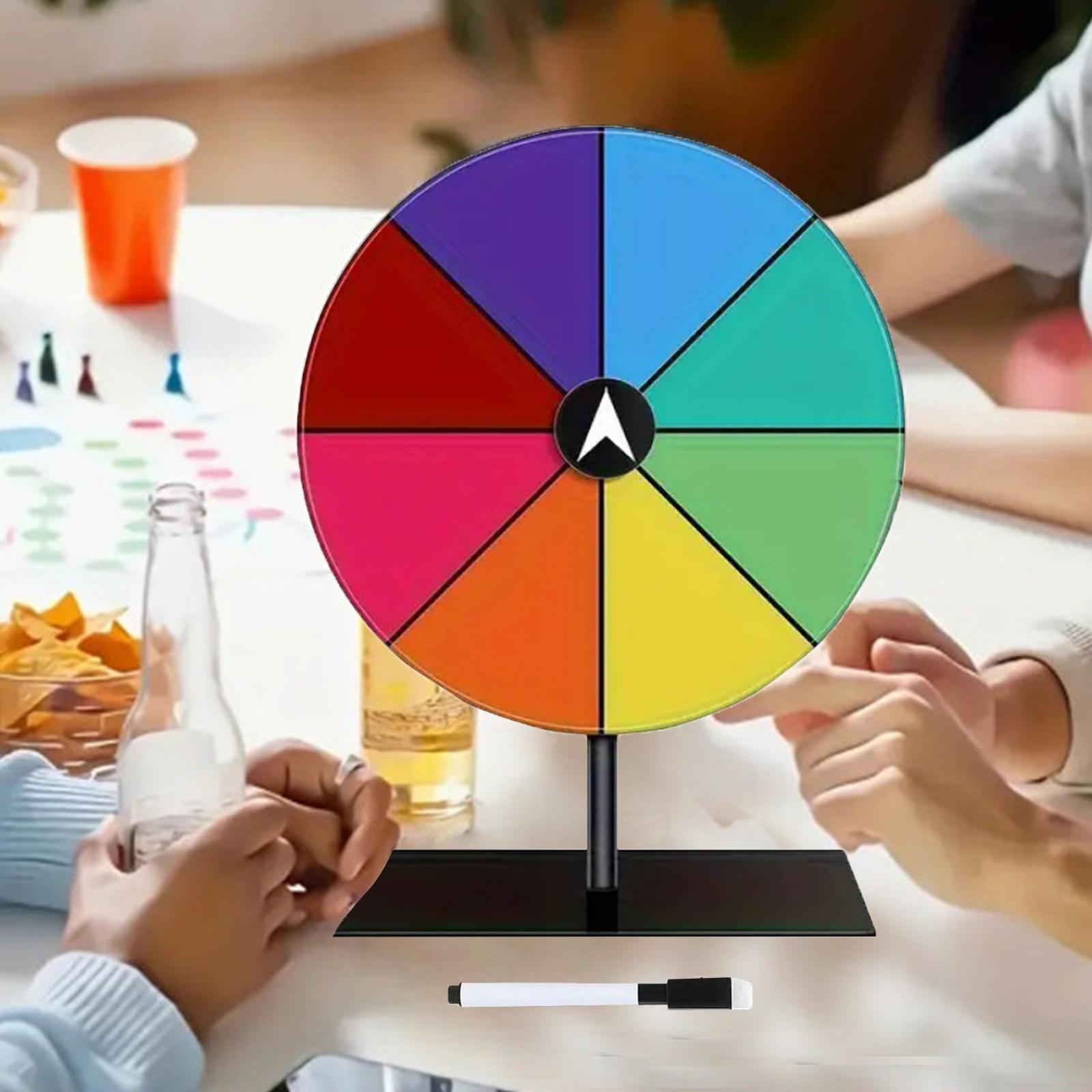 

Учебный реквизит Колесо фортуны , игра-активность, можно стирать и писать для приза 5 мл One Size розовый