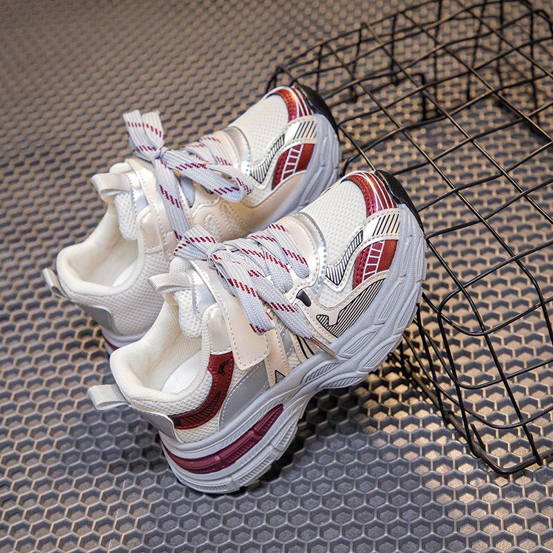 Children's sneakers 2025 spring and autumn new boys' running shoes girls' dad shoes Korean version trendy shoes comfortable sneakers