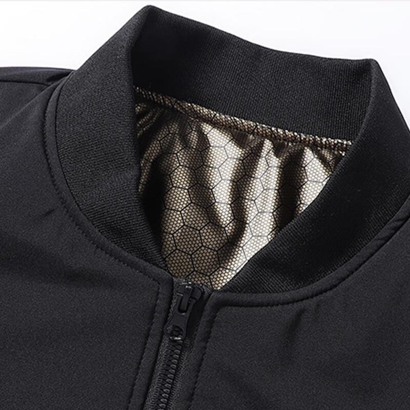 Pierre Cardin Men's Baseball Collar Warm Padded Jacket