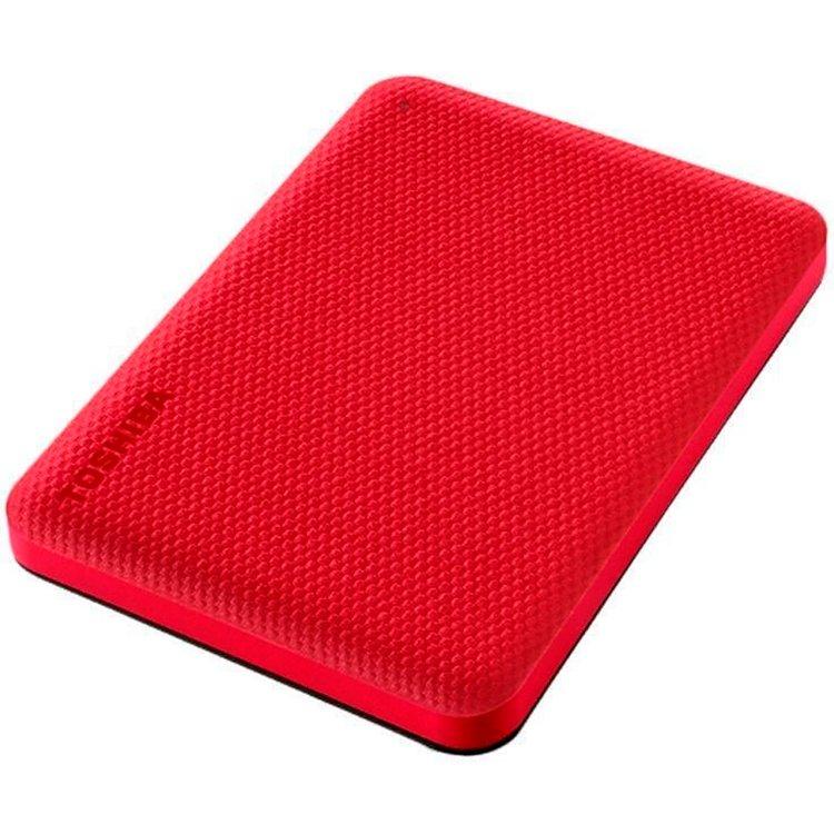 Toshiba external hard drive canvio advance (2.5'' 2tb, usb3.2 gen 1, red)