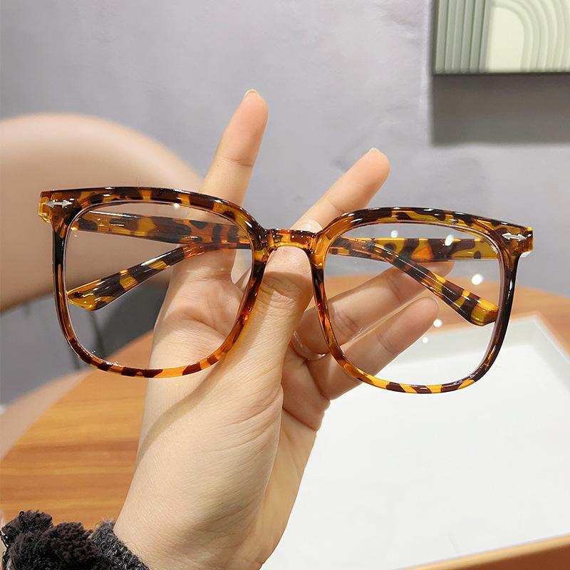 JYL Eyeglasses Men Internet Famous Anti Radiation Plain Face Slimming CY5582 A-16599 поле
