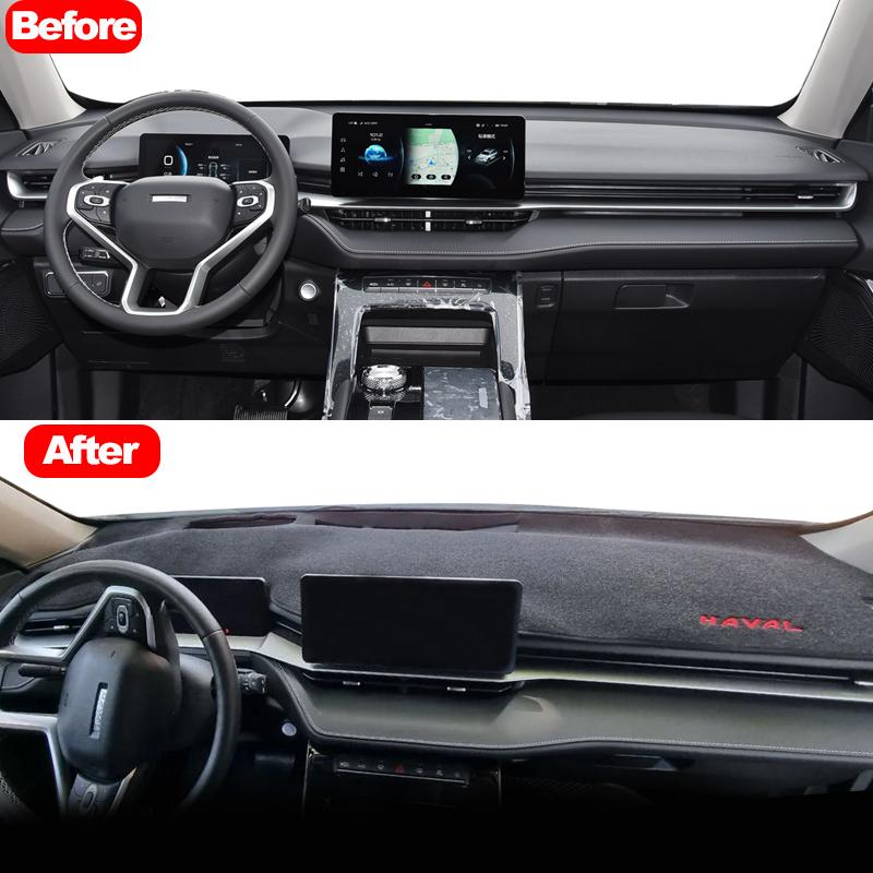 For Haval H6 3rd Gen    2024 Car Dashboard Cover Mat Sun Shade Pad Trument Panel Carpets Protector Accessories