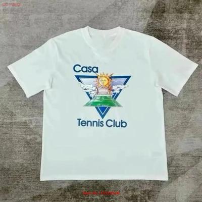 Casa Blanca Mens T Shirt White Style 4 Vintage Washed Slightly Unisex Comfortable Fashion Casual Homme Graphic Soft Stretched