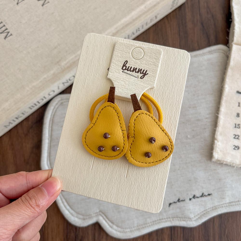 Children's Rabbit Mushroom Cartoon Hair Band Tie Rubber Band Ponytail Hair Rope Headwear Girls Kids Hair Accessories