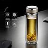 Xinuo XN-1937 Double-Layer Insulated Glass Tea Bottle