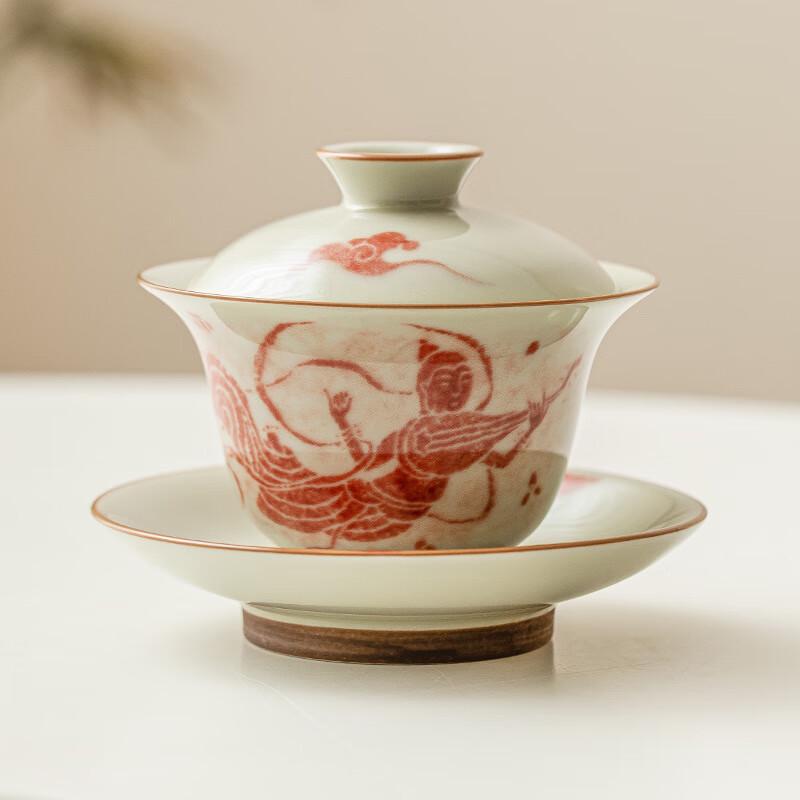 Sun Xiaomei Dunhuang Ceramic Gaiwan
