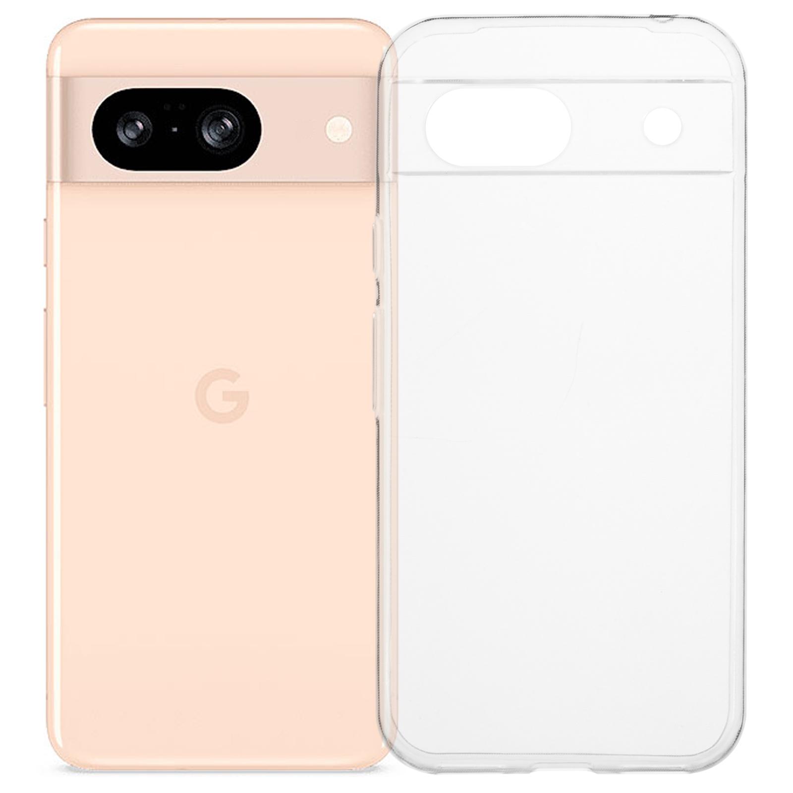 

Прозрачный чехол для Google Pixel 8a, глянцевая мягкая TPU защитная накладка для телефона, без водяных знаков A