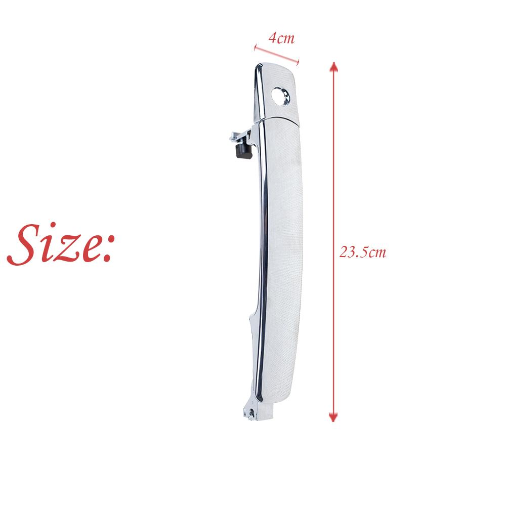 Außentürgriff Chrom Kunststoff Außentürgriff 80645-CA012 für NISSAN Murano Rogue Select INFINITI FX35