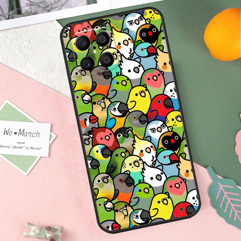 

Parrot Birds Cockatiel Case For Honor 200 Pro 50 70 90 Lite X9b X9a X8b X8a X8 X9 X9c Honor Magic 7 5 6 Pro Cover Honor X8a