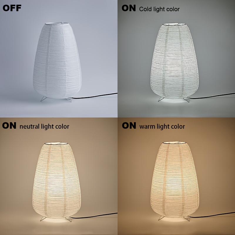 1PC Eco-Friendly Nordic Lighting Paper Lantern Table Lamp Scandinavian Paper Lantern Bedroom Decor