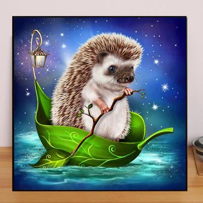 Animals DIY 5D Diamond Painting Cartoon Hedgehog Diamond Embroidery Full Lay Anime Cross Stitch Kits Home Decor Handmade Gift