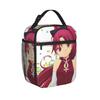 Kyouko Sakura Insulated Lunch Bag Portable Puella Magi Madoka Magica Lunch Container Cooler Bag Tote Lunch Box Food Handbags