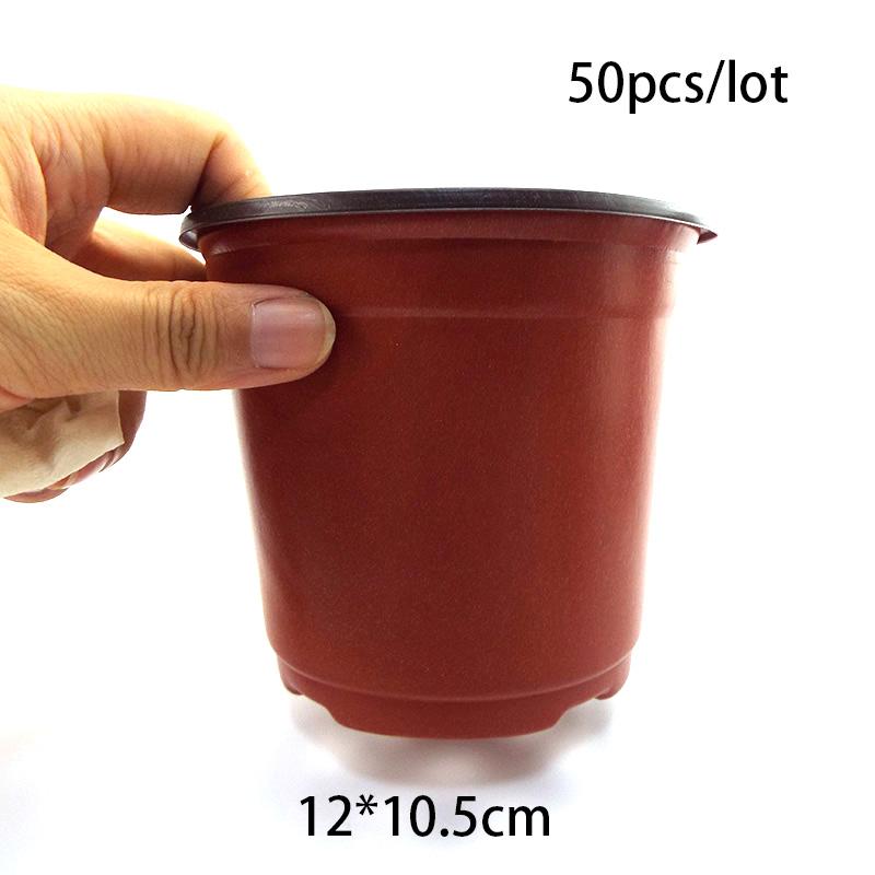 Plant Pot Planting Flower Nursery Starter Grow Home Flowerpot Gardening Container with Hollows Garden Tool D4