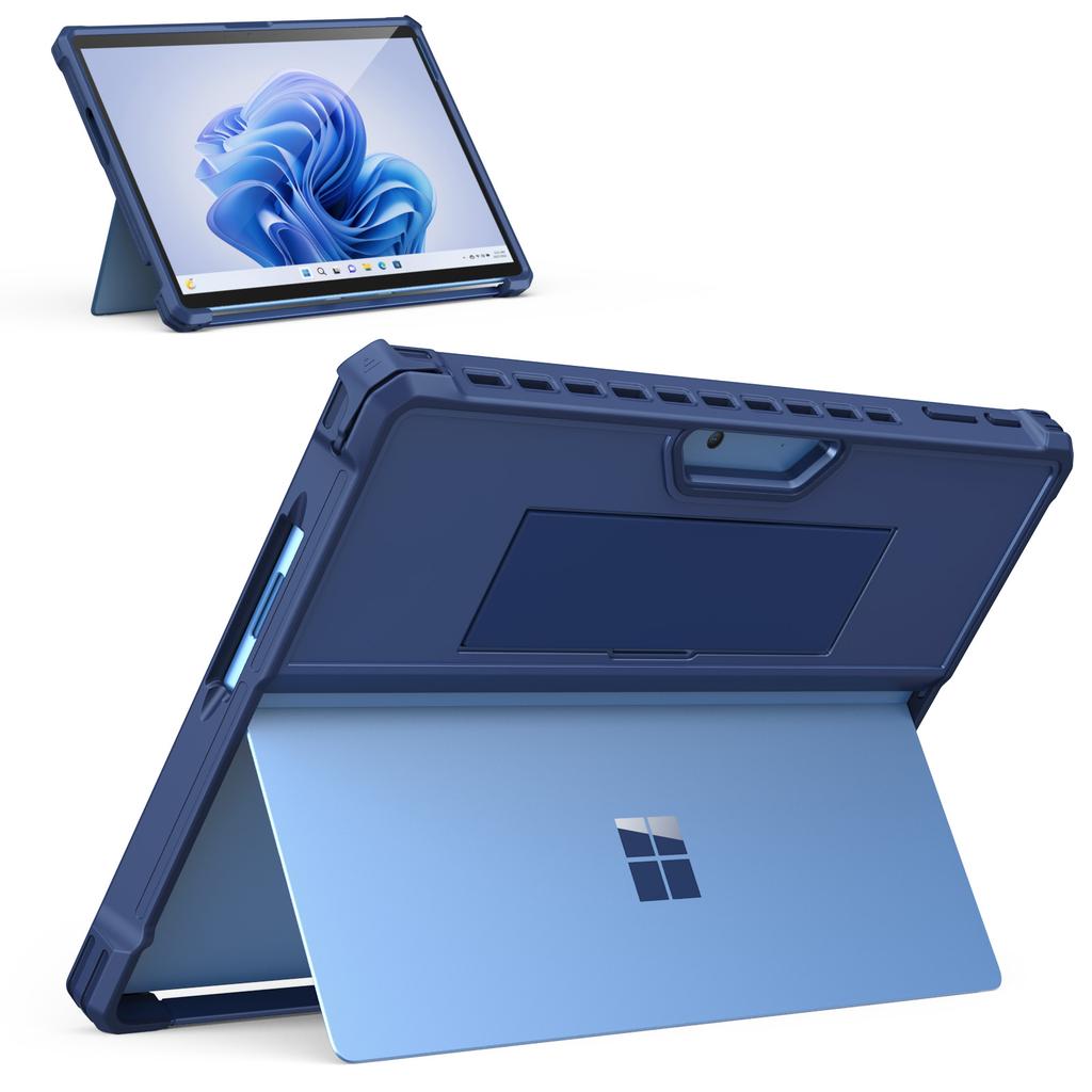 MoKo Case for Microsoft Surface Pro 11,Surface Pro 10,Surface Pro 9 13 Inch, All-in-One Protective Rugged Cover