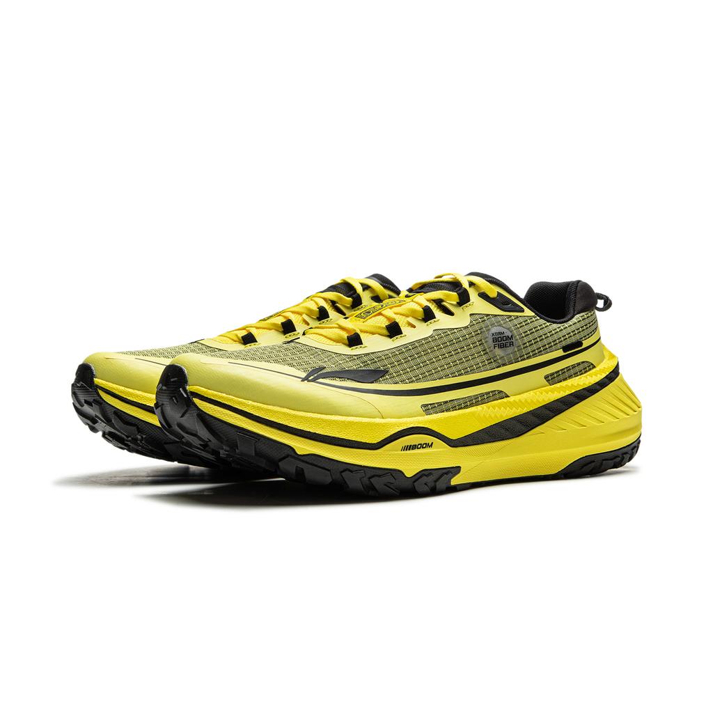 New LiNing Di Lu V2 Cushioning Anti-Slip And Wear-Resistant Support Rebound Low-Top Running Shoes Men's Radiant Yellow ARNU009-4
