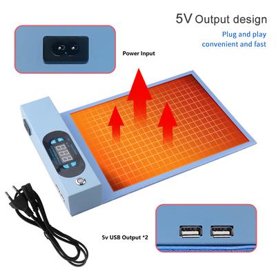 LF-918E LCD-Bildschirm-Separator Blue Screen Splitter Heizstufe Trennpad für iPhone iPad 14 Zoll Werkzeug CPB Heizkissen