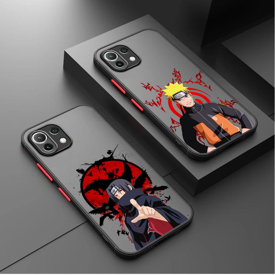 Matte Phone Cover Case for Xiaomi Mi 10T 14 13 Pro 12T 11T 13 11 Lite 12x Narutos Uchiha Itachi