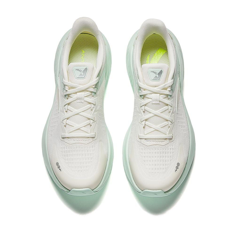 New ANTA Stinger 6 Running Shoes Women's Low Top White Green 922515511-7