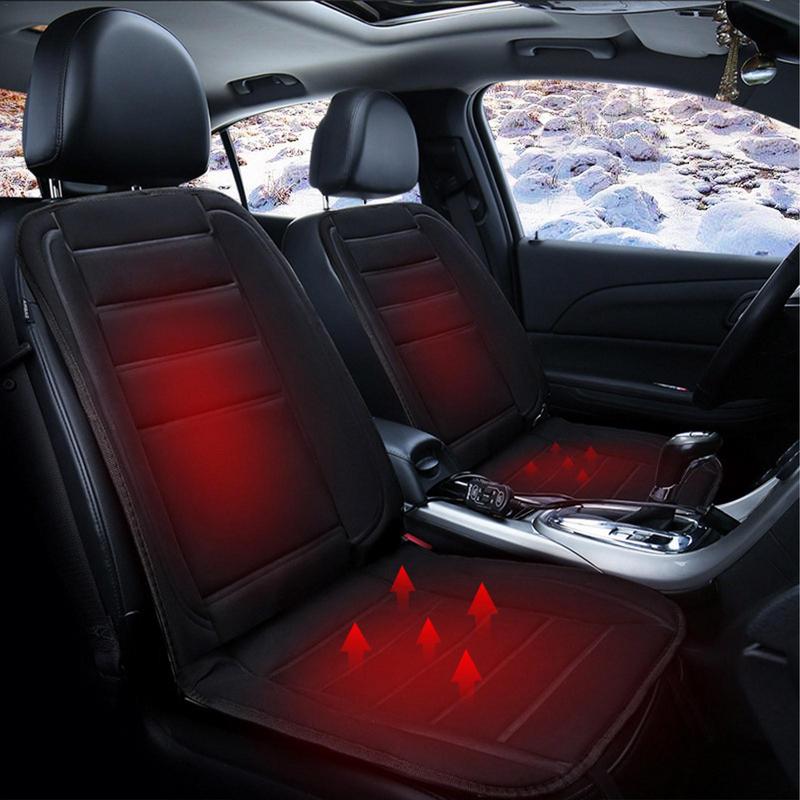12V Heated Seat Covers Pad for Cars Electric Heating Seat Cushion Winter Car Seat Cover Mat Automobiles Interior Accessories