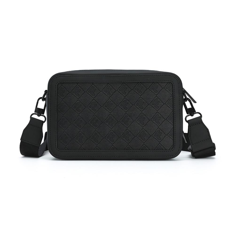 New FILA MODERN HERITAGE Fabric Shoulder Bag, Crossbody Bag Regular Men's Jet Black F13M538101FBK