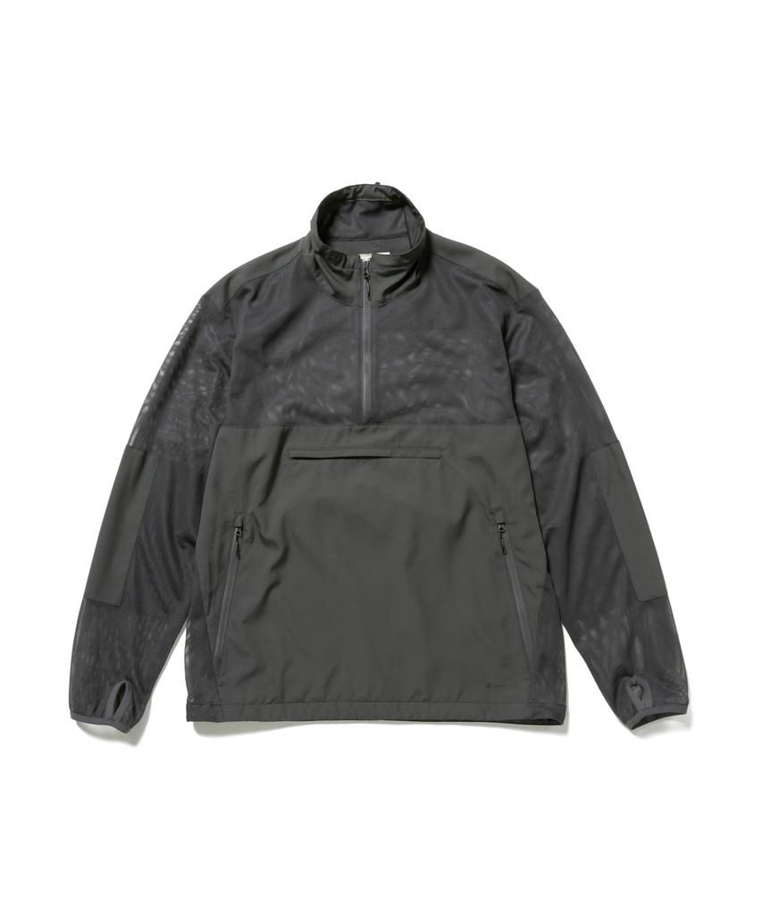 Insect Shield Mesh Pullover size Insect repellent jacket for and outdoors [Snow Peak] SCHARCOALJK-25SU011 festivals, camping,