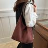 New fashion niche personalized armpit bag large capacity leisure commuter tote bag retro simple shoulder women's bag