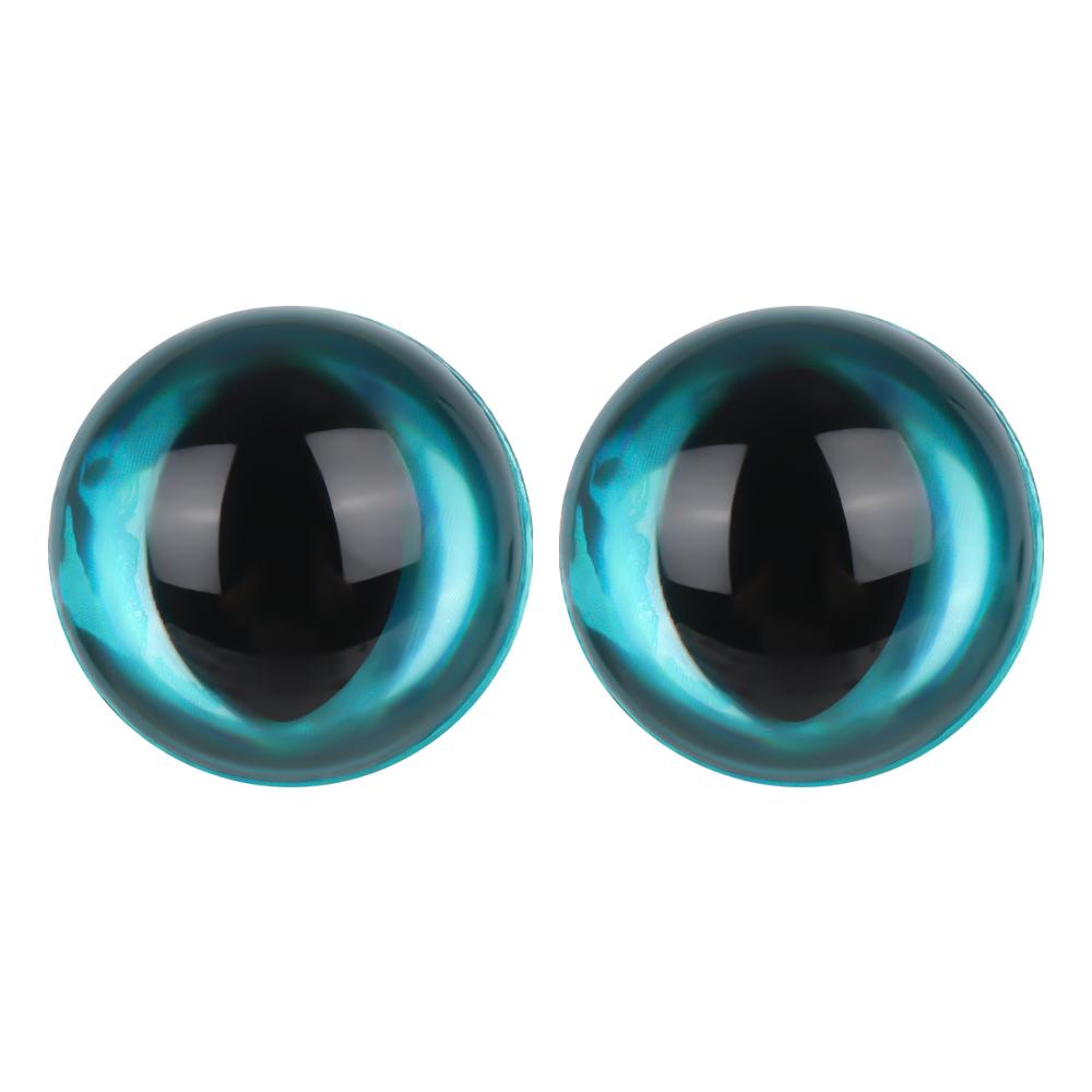 12/15/18mm Cat Eyes DIY Eyes with Eyelashes  Animal Supplies  Accessories 3D Eyes