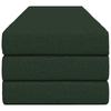 Folding Sofa Bed 180 x 67 x 45 cm Dark Green
