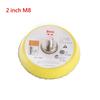 2/3/5 Inch Polishing Sanding Disc Backing Pad Hook And Loop/For Pneumatic Sander
