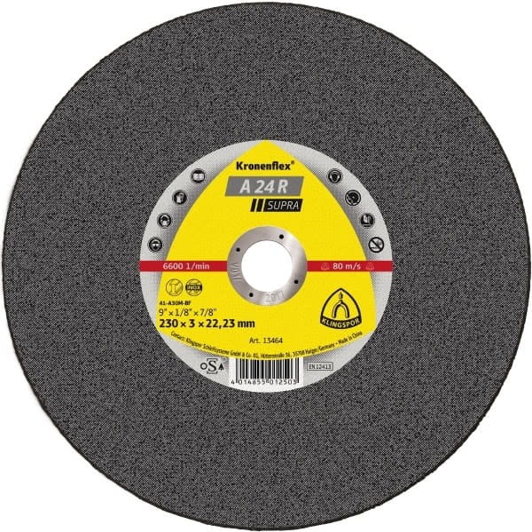Klingspor Metal Cutting Disc 400Mm X 4.5Mm X 32Mm A24R Supra