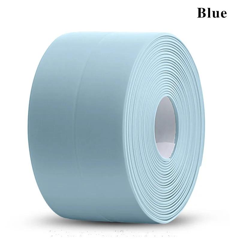 Shower Bath Sealing Tape Strips PVC Self Adhesive Sticker for Bathroom Kitchen Seal Caulk Strip Waterproof Wall Sink Mold Proof