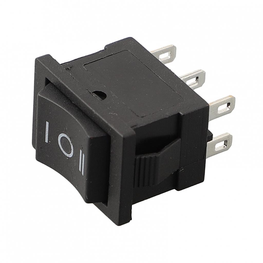 6 Pin Switch DIY Electrical Project Large Rectangle Rocker Switch 1pcs