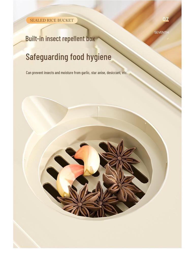 Insektensicherer Feuchtigkeitsbeständiger Aufbewahrungsbehälter für Reis & Mehl