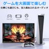 Acouto Zen18 Mobile Monitor Inch 120Hz Freestanding Stand Mobile Display for Game Switch USB Compatible with 18.5 Type-C/HDMI