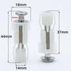 Toilet Lid Fixing Screw Replacement Fitting Kit with Nut Cover for WC Pan Bathroom Hardware Toilet Cover Screws Accessories 4PCS