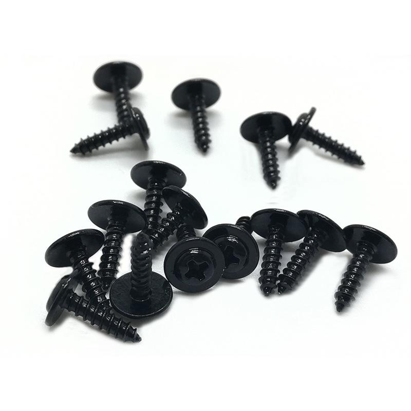 Round Head Phillips Self-Drilling Screw with Washer - Carbon Steel M1.7-M4