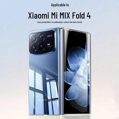 Ultra-Thin Transparent Zipper Case for Xiaomi Mix Fold4/Fold3/Fold2