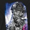 Garfield Unisex Erwachsenen DJ Lazy T-Shirt