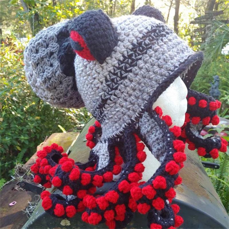 Новая вязаная крючком клоунская шляпа ручной работы — фото 17