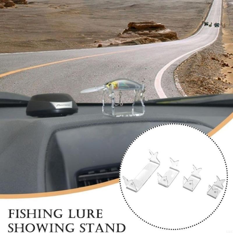 Clear Fishing Lures Easels for Baits Lure Display Fishing Lures Set Accessories X3UC