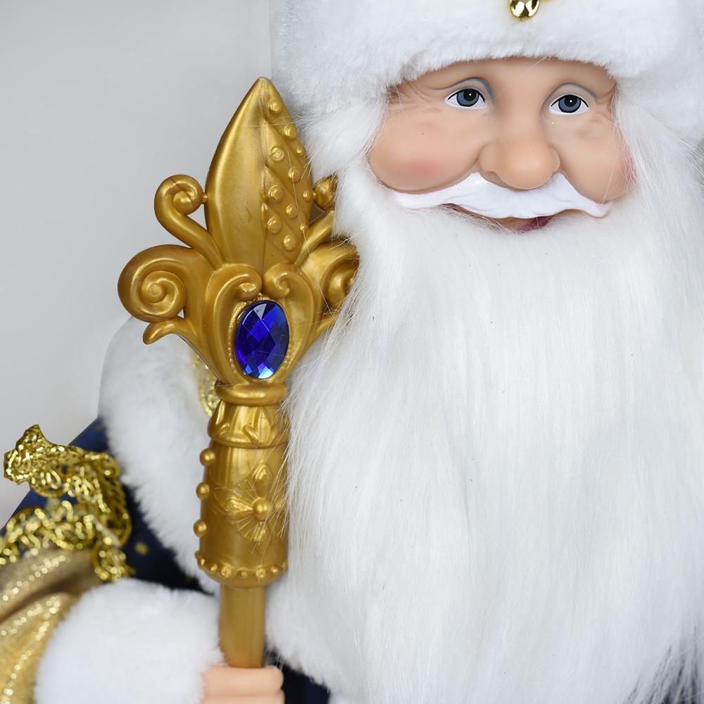 Santa Claus Snow Maiden Candy Kyblík s taškou na ukládání hudby Plyšová panenka Vánoční dekorace Dárky Nový rok Ozdoby Dekor