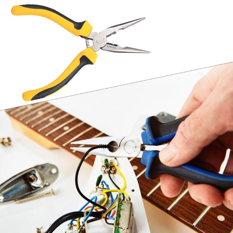 Needle Nose Pliers Metal Fiber Optical Cable Tool With Anti Slip Handle For Precise Work In Tight Spaces