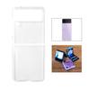 Protective Cover High Transmittance Foldable PC Mobile Phone Protective Shell for Galaxy Z