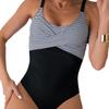 1011 New Suspender Bikini Sexy Tight One-piece Swimsuit Slim and Thin Vacation Swimsuit Bikini