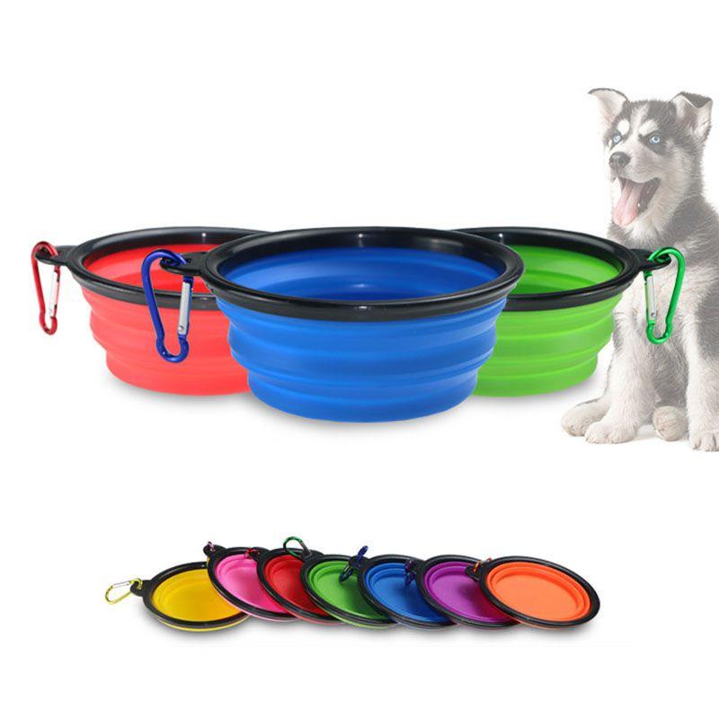 Compact 350ml Collapsible Dog Bowl For Convenient Feeding And Hydration On The Go