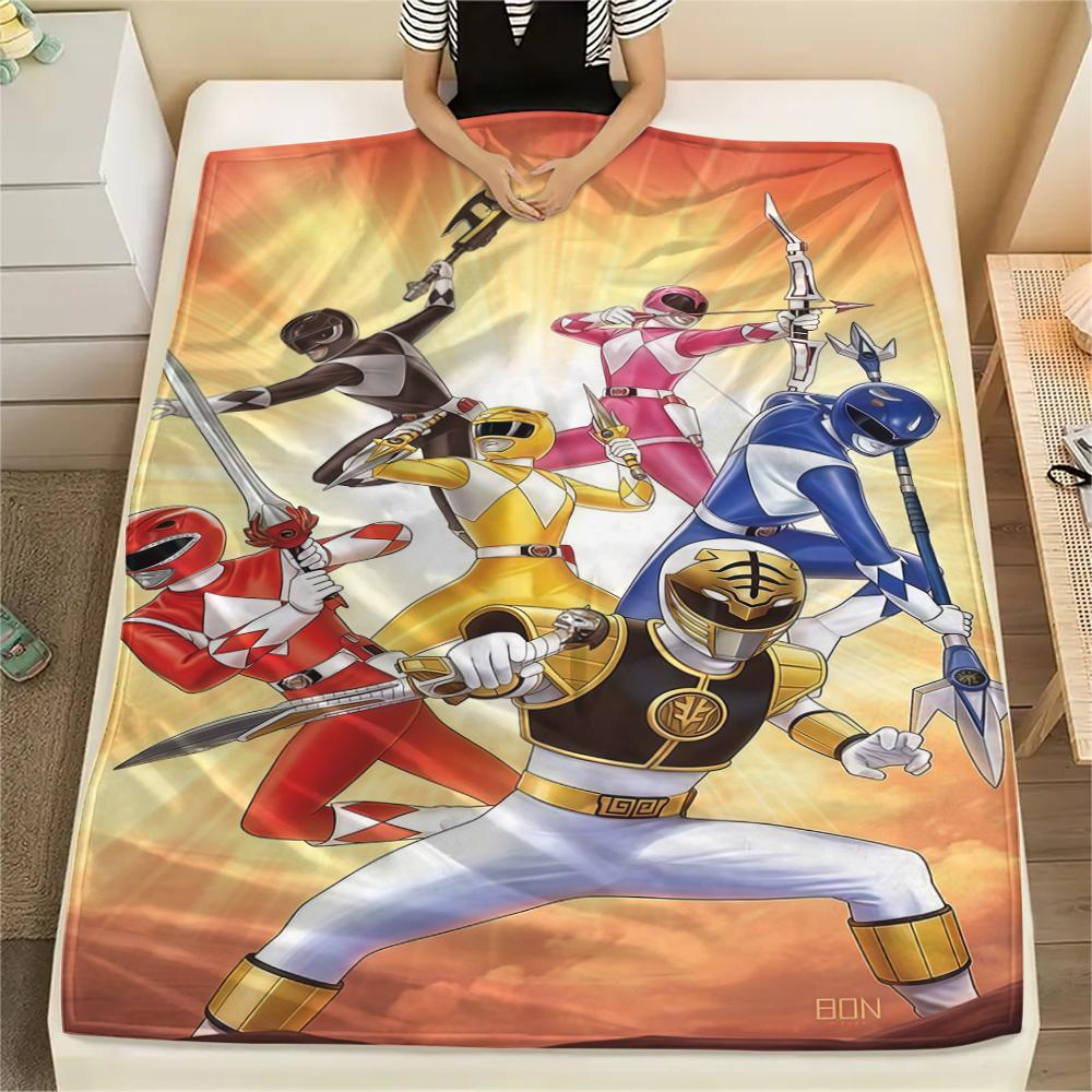 

Super Sentai Flannel Blanket Print, Warm Soft for Sofa Bed Chair, Perfect for Travel Picnic Bedroom -HE71 75x90cm