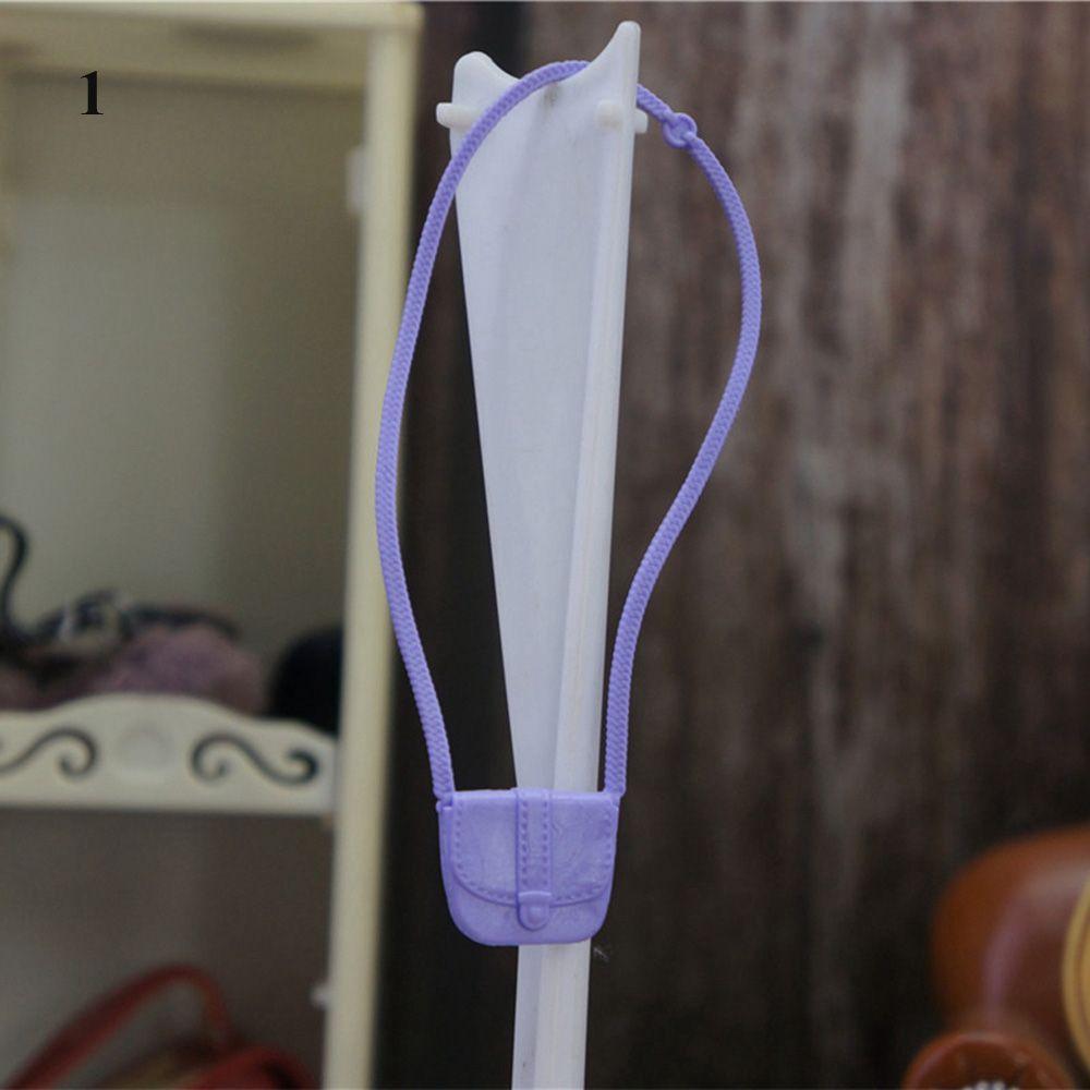 34 Styles Fashion Dollhouse Kids Toys 1/6 Doll Accessories Lady Plastic Bag Dolls Handbag Purse