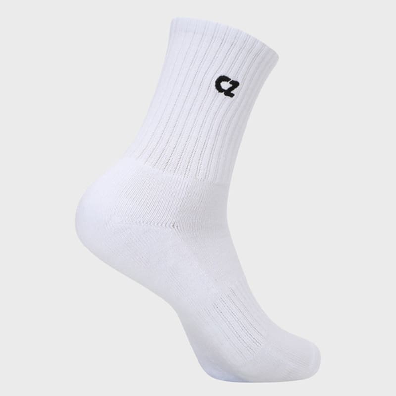 CLOUD ZERO CZ Crew Socks (1P) (0097060) CZFAF1SC905BK-WHITE