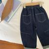 Boys' Autumn Loose Fit Breathable Denim Pants - Casual Versatile Street Style